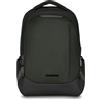 Invicta Zaino MATE M, Verde militare, Doppio Scomparto, Tasca porta laptop, Multifunzione, Per ragazzi e adulti, Ufficio, Tempo libero e viaggi