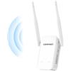 COMFAST Ripetitore WiFi, Amplificatore WiFi 300Mbps con 2 Antenne, WPS, Spia Indicatore Segnale, Design Compatto Portatile, Ottima Dissipazione Termica, Solo Modalità Ripetizione Ideale per Casa