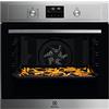 Electrolux Serie 500 Forno da Incasso Multifunzione Pirolitico, Capacità 72 L, EOM4P46TX, Classe A+, Funzione AirFry, Cottura Multilivello, 590x560x550mm, Inox antimpronta