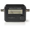 NEDIS Misuratore di potenza del segnale satellitare - 950-2400 MHz - Sensibilità di ingresso: 83 dB - Livello di uscita: 102 dBuV - Nero