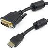 BEMATIK.COM BeMatik - Super Cavo HDMI 1.4 HDMI di Tipo A Maschio a DVI-D Maschio 3 m