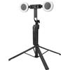 Yunir Stabilizzatore per Tracciamento Automatico del Viso per Smartphone con 2 Luci di Riempimento, Treppiede per Supporto Fotocamera per Telefono Corpo e Viso con Telecomando,