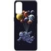 Mixroom - Cover Custodia Back case In TPU Silicone Morbida Per Samsung Galaxy A56 5G Fantasia Pianeti E Astonauta Volante M609