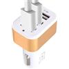 Generic Caricabatterie Accendisigari | Adattatore Di Ricarica Auto Tripla Porta USB - Dispositivo Di Ricarica Per Dispositivi Mobili Nei Veicoli