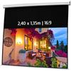 KIMEX 042-3415 Schermo di Proiezione Elettrico 2,40 x 1,35m - Formato 16:9