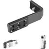 Lokyoyo Supporto verticale orizzontale tipo L per Insta.360 X5/X4/X3, interfaccia dotata di interfaccia da 1/4, compatibilità con supporto magnetico a sgancio rapido per vlogging e viaggi