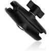 Gosknor Braccio a Doppia Presa, Braccio a Doppia Presa in Lega di Alluminio da 9,2cm Supporto per Telefono RAM Mount Supporto Bici Camion Supporti RAM per Componenti Sfera da 1