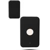 Generisch Custodia per Apple iPhone Air MagSafe, ricarica magnetica, protezione completa grazie al silicone liquido, antigraffio, antiurto, sottile, compatibile con la ricarica wireless, colore: nero