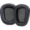 SINOWO Cuscinetti di ricambio in pelle di agnello per cuffie Logitech G35 G930 G933 G933S G935 G633 G633S G635 G533 G430 G431 G432 G433 G435, cuscinetti auricolari con isolamento acustico in memory