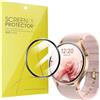 Blueshaweu Pellicola protettiva compatibile con Fitpolo Smartwatch da uomo e donna, confezione da 3, copertura completa, compatibile con Fitpolo AR01/AEAC Smartwatch 1,32 pollici AR01 (confezione da