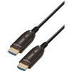 Maxtrack Cavo in Fibra Ottica HDMI® C507-30ML - HDMI 2.1, 8K@60Hz, 4K@120Hz, eARC, 3D, HDR, HDCP 2.2, YUV 4:4, Portata Fino a 100 m