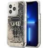 CG MOBILE Karl Lagerfeld KLHCP13LLGGKBK - Cover Cellulare Protezione per iPhone 13 Pro13 6,1'', colore: Nero