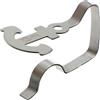 Marine Business Clip antivento Marine Business Argento Argento Taglia unica
