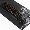 Titanwolf Tastiera, mouse e mousepad Spar Set, tastiera meccanica, mouse e mousepad da gioco Titanwolf