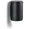 Zone Denmark Secchio per WC a zona per bordo muro 3,3 l nero