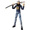 Bandai Anime Heroes Figurina 17 cm, Trafalgar Law, Bandai One Piece, 16 punti di articolazione