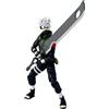 Bandai Anime Heroes Naruto Shippuden Kakashi Hatake Figurina, Quarta Grande Guerra Ninja, 17 cm, Bandai