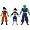Silverlit Personaggi Dragon Ball elastici, confezione da 3, Monster Flex Goku, Vegeta, Piccolo, dai 5 anni in su