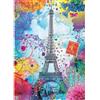 Nathan Puzzle, Torre Eiffel, 1500 pezzi, Lars Stewart Design, Puzzle di alta qualità, Adulti e bambini dai 14 anni in su