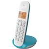 Logicom Telefono fisso cordless LOGICOM DECT ILOA 150 SOLO, turchese, tecnologia DECT, design ergonomico, facile da installare