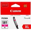 Canon Cartuccia d'inchiostro, CANON CLI-581M XL, magenta, 8,3 ml, originale, ChromaLife100, per serie PIXMA TS/TR