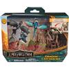 Spin Master Set di mini figure di draghi, cacciatori di draghi, 5 figure, dai 4 anni in su, Dreamworks Dragons, con rete da pesca