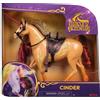 Spin Master Personaggio Unicorn Academy, 28 cm, modello casuale Glacier o Cinder, accessori rimovibili, dai 4 anni in su