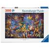 Ravensburger Spielverlag Puzzle da 3000 pezzi, La biblioteca delle saggezze incantate, Ravensburger Puzzle per adulti, Attività rilassante