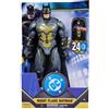 Batman Deluxe Stealth Action Figure, 30 cm, 20 suoni e luci, 10 punti di articolazione, batterie incluse
