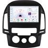 Happiq Autoradio con Bluetooth e fotocamera - CarPlay - Per Ford Escape Kuga 2 (2013-2017) - Compatibile con Apple e Android - Impianto stereo - Navigazione - Sistema di navigazione