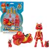 Giochi Preziosi Petronix Ruota libera con personaggio da 7 cm e zaino rimovibile, per bambini dai 3 anni in su, Pet01100