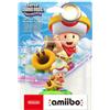 Nintendo Figurina Amiibo Capitaine Toad & Fleur Cancan, collezione Super Mario, compatibile con Nintendo Switch, 3DS e Wii U