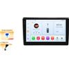 OEM Lettore multimediale per auto, touchscreen, supporta diversi formati, compatibile con Citroen Berlingo B9 / Peugeot Partner dal 2008 al 2019, modello QS8 AHD2 KI