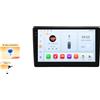 OEM Lettore multimediale per auto, touchscreen, supporta diversi formati, compatibile con Citroen Berlingo B9 / Peugeot Partner dal 2008 al 2019, modello QS4 AHD2 KI