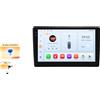 OEM Lettore multimediale per auto, touchscreen, supporta diversi formati, compatibile con Citroen Berlingo B9 / Peugeot Partner dal 2008 al 2019, modello QS1 AHD2 KI