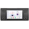 OEM Lettore multimediale per auto, con modalità diurna e notturna, supporto multimediale, compatibile con BMW X5 E53 E39 M5 dal 1996 al 2003, modello S8 (8GB 128GB)