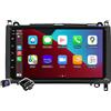 OEM Autoradio, integrazione con smartphone, lettore audio, compatibile con Mercedes Benz W169 W245 B200 W906 Sprinter W639 Vito, senza fili, telecamera DVR da 4-64G, processore quad-core