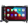 OEM Autoradio, integrazione con smartphone, lettore audio, compatibile con Mercedes Benz W169 W245 B200 W906 Sprinter W639 Vito, senza fili, con telecamera DVR da 2-32G, processore quad-core