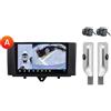 OEM Lettore multimediale per auto, funzionalità audio avanzate, sistema di navigazione, compatibile con Smart fortwo dal 2011 al 2015. Sistemi intelligenti per auto, modello V1 Plus 360 (6GB-128GB)