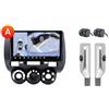 OEM Lettore multimediale per auto, con supporto per i comandi al volante, dimensioni dello schermo, compatibile con le auto Honda Fit Jazz City dal 2002 al 2007. Sistema intelligente per auto, modello V1 Plus 360 (6GB-128GB) - A-a