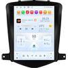 OEM Lettore multimediale per auto, display touchscreen, integrazione smartphone, compatibile con Chevrolet Cruze J300 dal 2008 al 2012, con connessione wireless, modello QS2 (4G, 32GB, 8 core)
