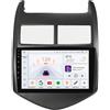 OEM Lettore multimediale per auto, con controllo vocale, radio multicanale, compatibile con Chevrolet Aveo 2 Sonic T300 dal 2011 al 2015, modello S8 AHD2 KI