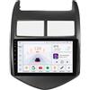 OEM Lettore multimediale per auto, con controllo vocale, radio multicanale, compatibile con Chevrolet Aveo 2 Sonic T300 dal 2011 al 2015, modello S1-8Core-3G 32G