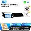 OEM Lettore multimediale per auto, touchscreen, audio di , compatibile con Citroen C3 MK2SC dal 2009 al 2016, modello A8