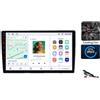 OEM Lettore multimediale per auto, display touchscreen, lettore audio, compatibile con Toyota Auris Mk1 (E150) dal 2006 al 2012, dotato di ventola di raffreddamento integrata, navigatore GPS Android, modello V7 (4GB di RAM, 64GB di memoria)