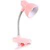 Generic Clip0n - Lampada da comodino con illuminazione moderna, testa girevole per una luminosità focalizzata, cornice in stile per tavoli da studio, attacco luce per aree artigianali