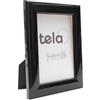 PrintedGift Cornice Large in Legno Nero 20x30 cm - Made in Italy - Qualità Artigianale - Ideale per Foto e Arredo