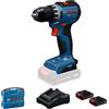 BOSCH Trapano Avvitatore Bosch GSR18V-52 PRO 18V 2Ah