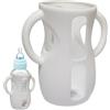 Lunaobrik Custodia in silicone per bottle - Shockproof Glass Bottle Protector, antiscivolo con maniglie, copertura sicura per lavastoviglie | Anti Drop Holder For, Thermal Insulation Sleeve For Breast Milk