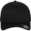 Flexfit 6277-Flexfit Wooly Combed, Cappellino da baseball Unisex - Adulto, Nero (Blk/Blk 6277), Taglia unica